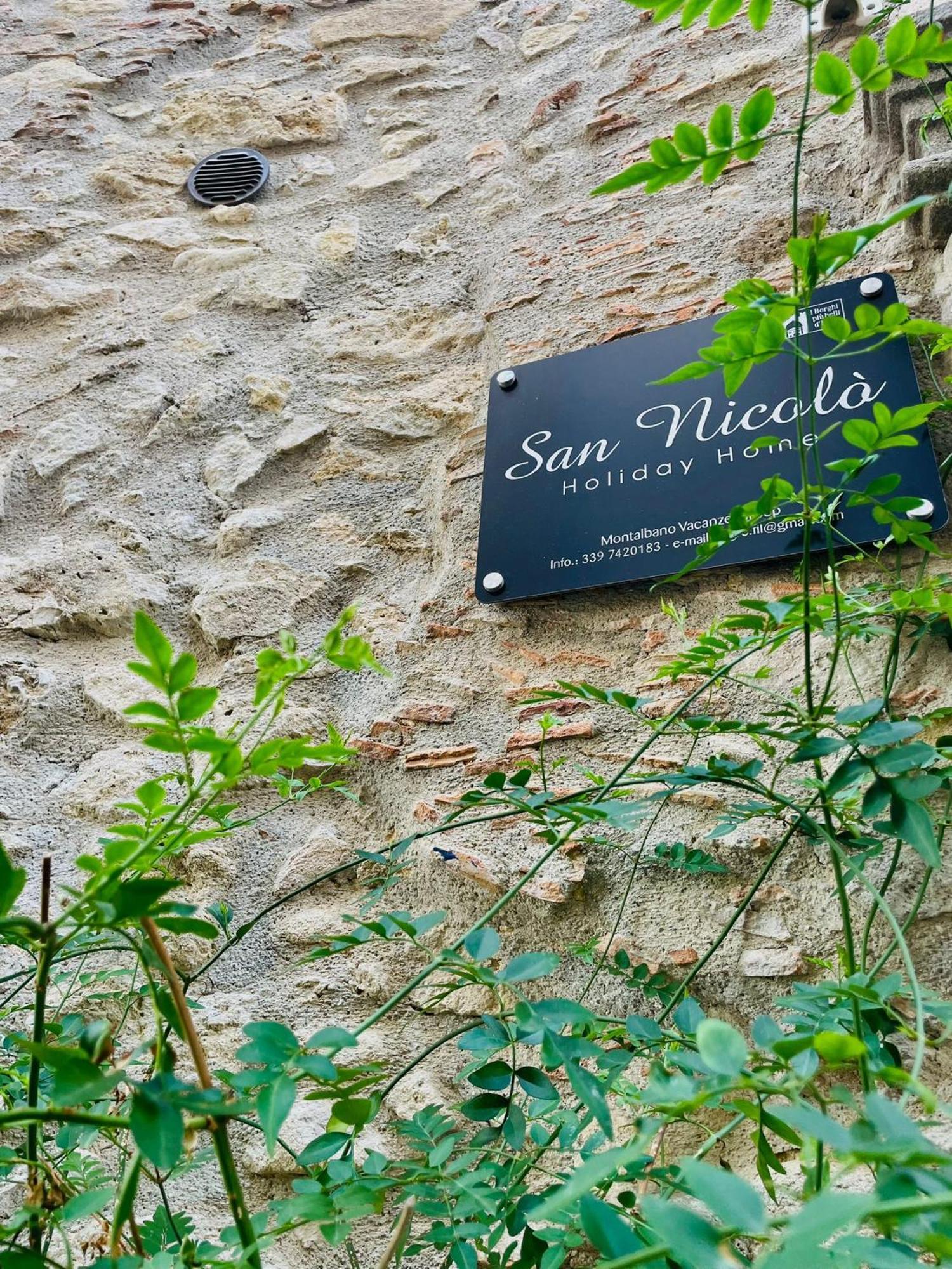 San Nicolo Holiday Home Montalbano Elicona Exteriér fotografie